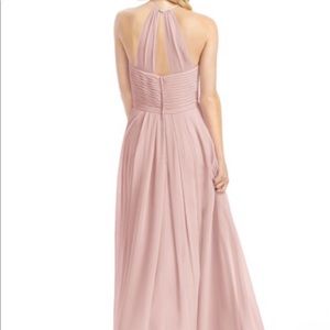 Azazie dusty rose dress